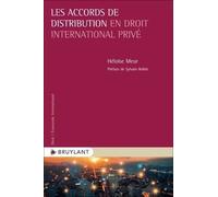 Les accords de distribution en droit international privé