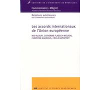 Les accords internationaux de l'Union européenne