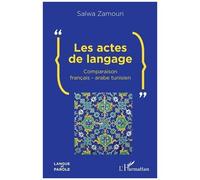 Les Actes De Langage - Comparaison Français-Arabe Tunisien