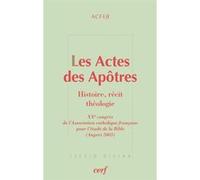 Les Actes des Apôtres - XXe congrès ACFEB (Auteur)