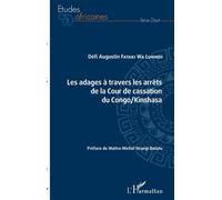 Les adages à travers les arrêts de la Cour de cassation du Congo/Kinshasa – L'Harmattan