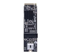 Les adaptateurs PCIe3.0 vers USB permettent un transfert de fichiers rapide de 10 Gbit/s pour les utilisateurs non techniques Carte d'extension de refroidissement