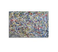 Les affiches d'art Jackson Pollock (18) sont adaptées pour décorer le salon, la chambre, le bureau, le restaurant, le couloir, la chambre d'enfant, etc. Sans cadre 30 x 45 cm