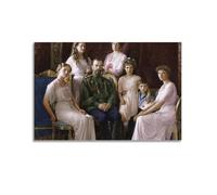 Les affiches d'art Last Tsar of Russia Nicolas II sont adaptées pour décorer le salon, la chambre à coucher, le bureau, le restaurant, le couloir, la chambre d'enfant, etc. Sans cadre 20 x 30 cm