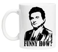 Les Affranchis Joe Pesci Drôle Comment Tasse de Tasse Réutilisable en Verre Blanc Pour le café de thé Coffee Cup