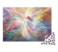 Les Ailes des Anges Puzzle 1000 Pièces Adulte en Carton Épais Et Robuste, Puzzle Brain Training Puzzle pour Une Activité Fuzzle Après L'école, Passion Nature Et Faune 38x26cm/1000pcs