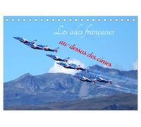 Les ailes françaises au-dessus des cimes (Calendrier de bureau 2026 DIN A5 vertical), CALVENDO calendrier mensuel: Spectacle aérien au-dessus des Alpes