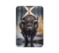 Les aimants de réfrigérateur en acrylique bison d'Amérique du Nord ne conviennent pas seulement aux réfrigérateurs, mais peuvent également être utilisés pour décorer les maisons et les bureaux.
