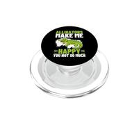 Les Alligators me rendent Heureuse, Vous n'êtes Pas si drôles PopSockets PopGrip pour MagSafe
