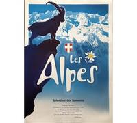 Les Alpes - Splendeur des Sommets - 50x70 cm - AFFICHE / POSTER G