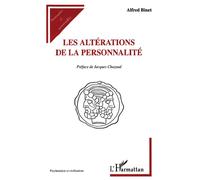 Les alterations de la personnalite - Jacques Chazaud - L'harmattan - broché - Livre