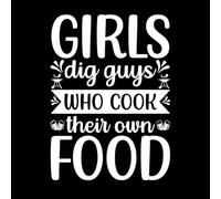 Les amateurs de barbecue adorent les imprimés typographiques rétro vintage et amusants. Les filles apprécient les gars qui cuisinent leur propre nourriture. Stickers muraux en PVC 57.6x79.7cm Blanc