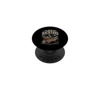 Les Amateurs de cigares et de Bourbon rétro I'll Be in The Backyard PopSockets PopGrip Adhésif