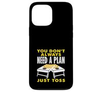 Les Amateurs de Cornhole Ont Besoin d'un Plan Juste pour s'amuser Coque pour iPhone 13 Pro Max