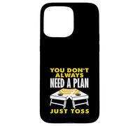 Les Amateurs de Cornhole Ont Besoin d'un Plan Juste pour s'amuser Coque pour iPhone 15 Pro Max
