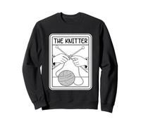 Les amateurs de laine tricotés passionnés par l'artisanat Sweatshirt