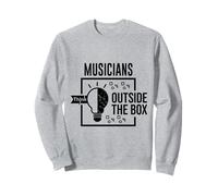 Les amateurs de musique et les joueurs portent votre amour guitariste Sweatshirt