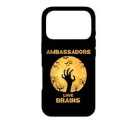 Les Ambassadeurs Aiment Les Cerveaux d'halloween Coque pour iPhone 17 Pro