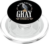 Les âmes sœurs - Buse Grise PopSockets PopGrip pour MagSafe