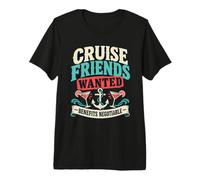 Les Amis de croisière recherchés bénéficient de Vacances Amusantes négociables T-Shirt Haut de Gamme