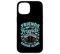 Les Amis ne croisent Pas Seuls mais incluent des compagnons de Voyage Coque pour iPhone 15