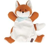 Les Amis Paprika Renard Doudou marionnette Orange G