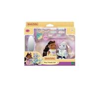 Sylvanian Families - Les Amis Poney Et Leurs Kits De Coiffure