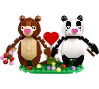 LEGO 40821 Ours d'amour - Jeu de Construction pour Enfants et Adultes à partir de 9 Ans, 287 pièces, Adorable Figurine d'ours à Construire et à Exposer