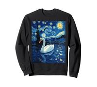 Les amoureux des animaux élégants de la nuit étoilés de Van Sweatshirt