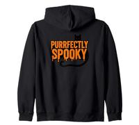 Les Amoureux des Chats d'halloween Purrectly Spooky Sweat à Capuche