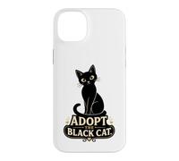 Les Amoureux des Chats Noirs adoptent Le Black Cat Rescue Coque pour iPhone 14 Plus