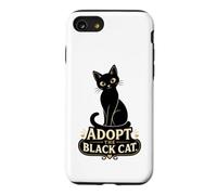 Les Amoureux des Chats Noirs adoptent Le Black Cat Rescue Coque pour iPhone SE (2020) / 7/8