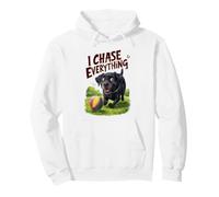 Les Amoureux des Chiens de Black Lab de I Chase Everything Sweat à Capuche