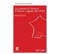 Les amours de Vénus et d'Adonis, tragédie