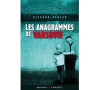 Les anagrammes de varsovie - Richard Zimler - Buchet-Chastel - broché - Roman