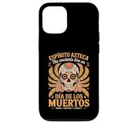 Les Anciens continuent de Vivre - Aztec Spirit Dia de Los Muertos Coque pour iPhone 12/12 Pro