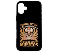 Les Anciens continuent de Vivre - Aztec Spirit Dia de Los Muertos Coque pour iPhone 16 Plus