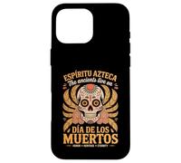 Les Anciens continuent de Vivre - Aztec Spirit Dia de Los Muertos Coque pour iPhone 16 Pro Max