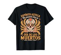 Les Anciens continuent de Vivre - Aztec Spirit Dia de Los Muertos T-Shirt