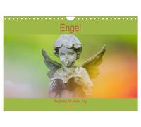 Les anges - des compagnons pour chaque jour, Version française (Calendrier mural 2026 DIN A4 portrait), Calendrier CALVENDO mensuel