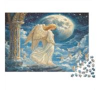 Les Anges Puzzles 1000 Pièces DIY Puzzle Divertissement Créatif Cadeau Puzzles pour Adultes Et Enfants À Partir De 12 Ans 1000pcs (75x50cm)