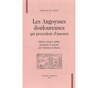 Les angoysses douloureuses qui procedent d'amours - Hélisenne de Crenne - Honore Champion - broché - Livre