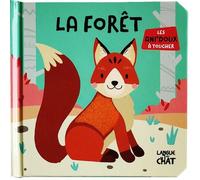 Les ani'doux - La forêt - Livre matières bébé - Imagier illustré avec matières à toucher - Dès 6 mois