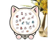 Les Animales De Madera - 135 Piezas Gato Con Marco Juego Mental, 21,8x23,8 Cm Puzzles De Madera Con Marco Gato - Para Adultos, Jóvenes, Personas Mayores, Guarderías, Decoración Del