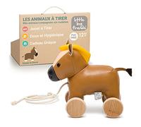 Jouet à tirer cheval