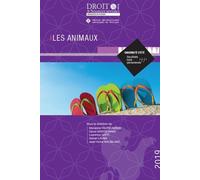 Les animaux - Adrien Lauba - Univeau Poitiers Pu.juridiques - broché - Etude