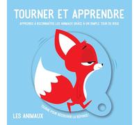 Les animaux: Apprends les animaux grâce à un simple tour de roue
