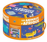 Les animaux d'Afrique - Livre + Puzzle géant - N.E. 2022 - Sassi Junior