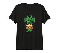 Les Animaux de Compagnie de la Saint-Patrick Font Sourire ce Leprechaun T-Shirt Haut de Gamme