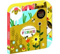 Touche & Trouve: Animaux de la ferme - Collectif - Le Ballon Eds - cartonné - Album jeunesse